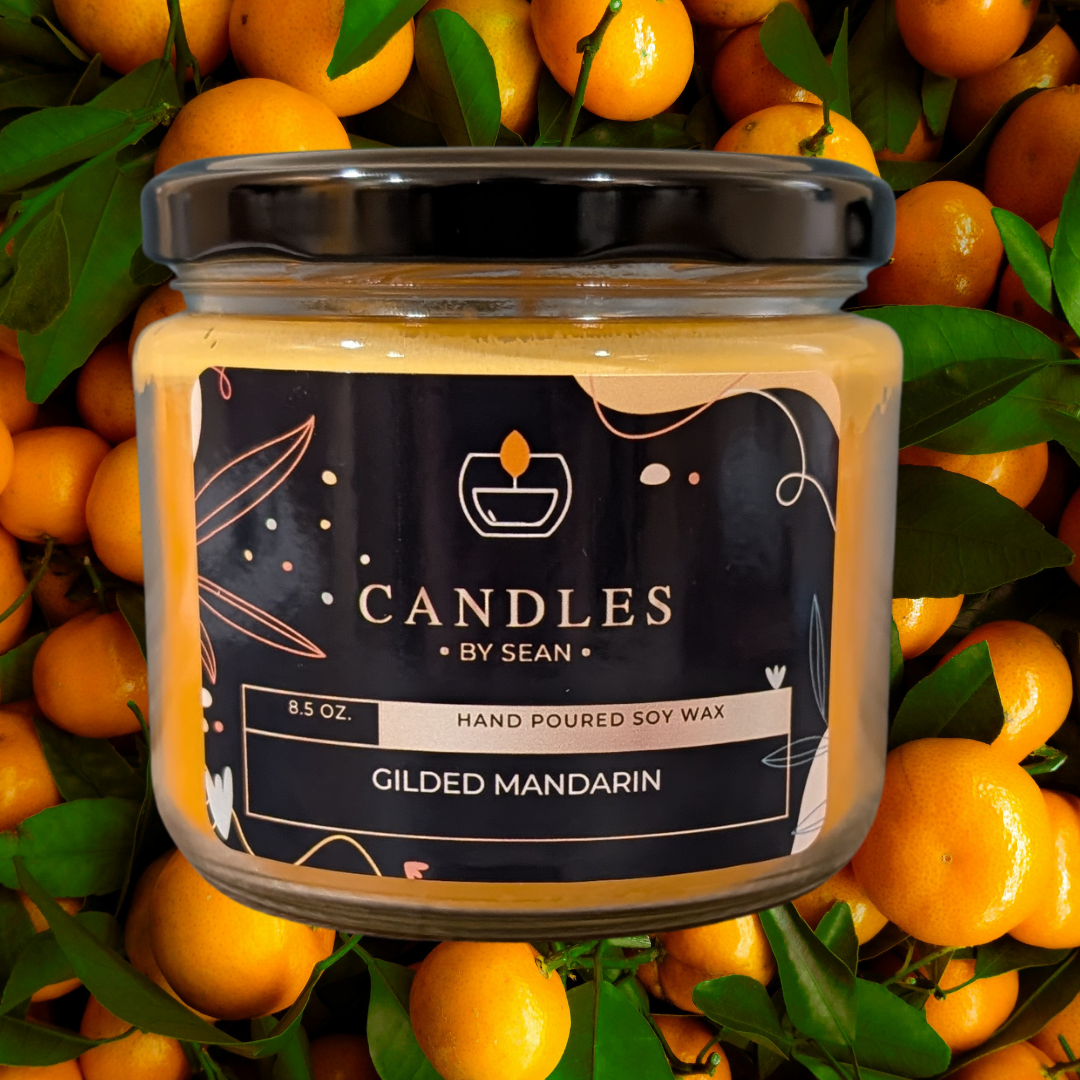 Gilded Mandarin Candle