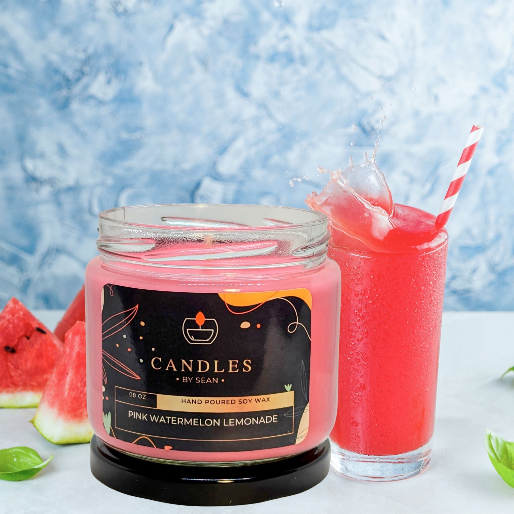 Pink Watermelon Lemonade Candle