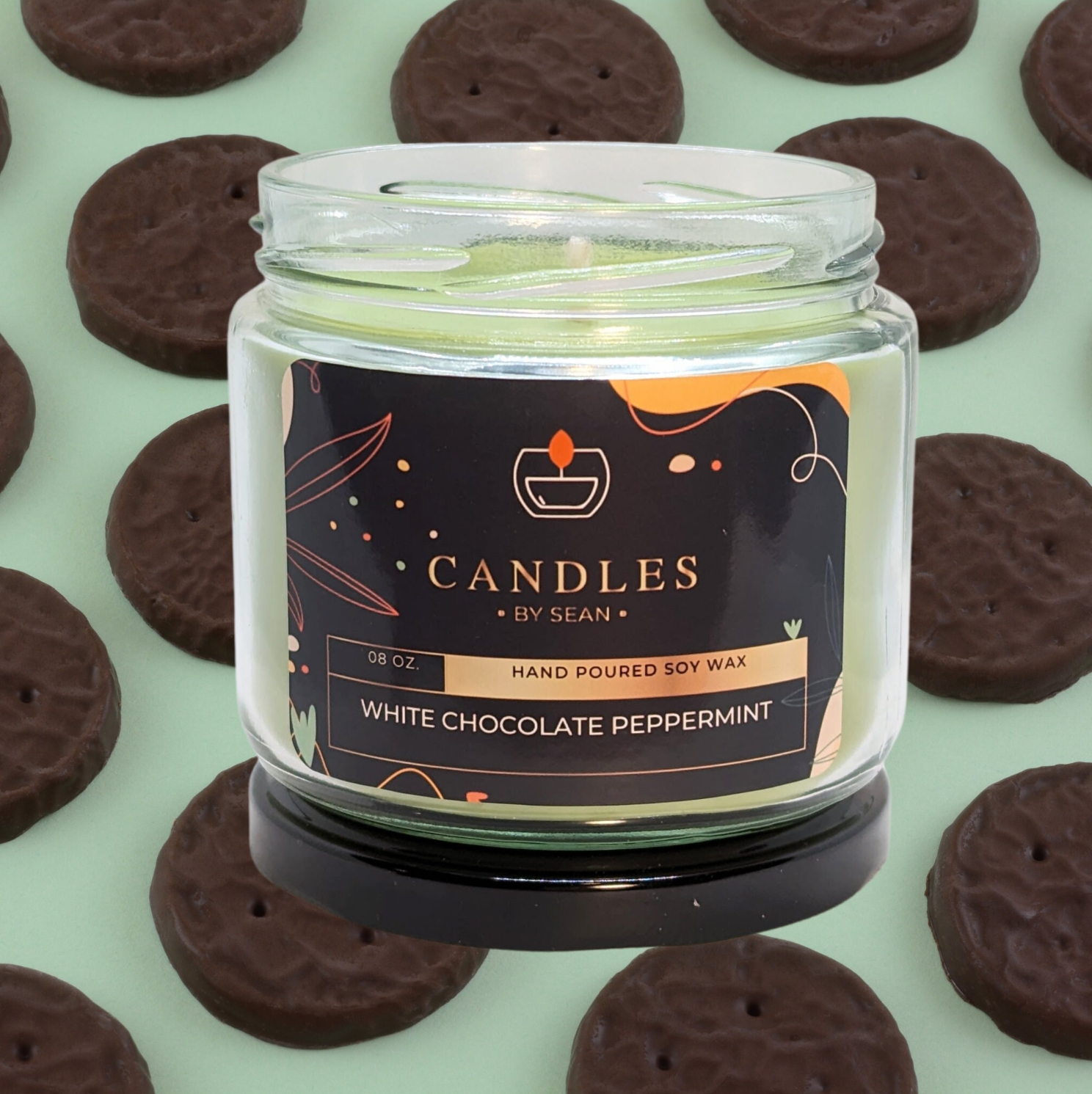 White Chocolate Peppermint Candle