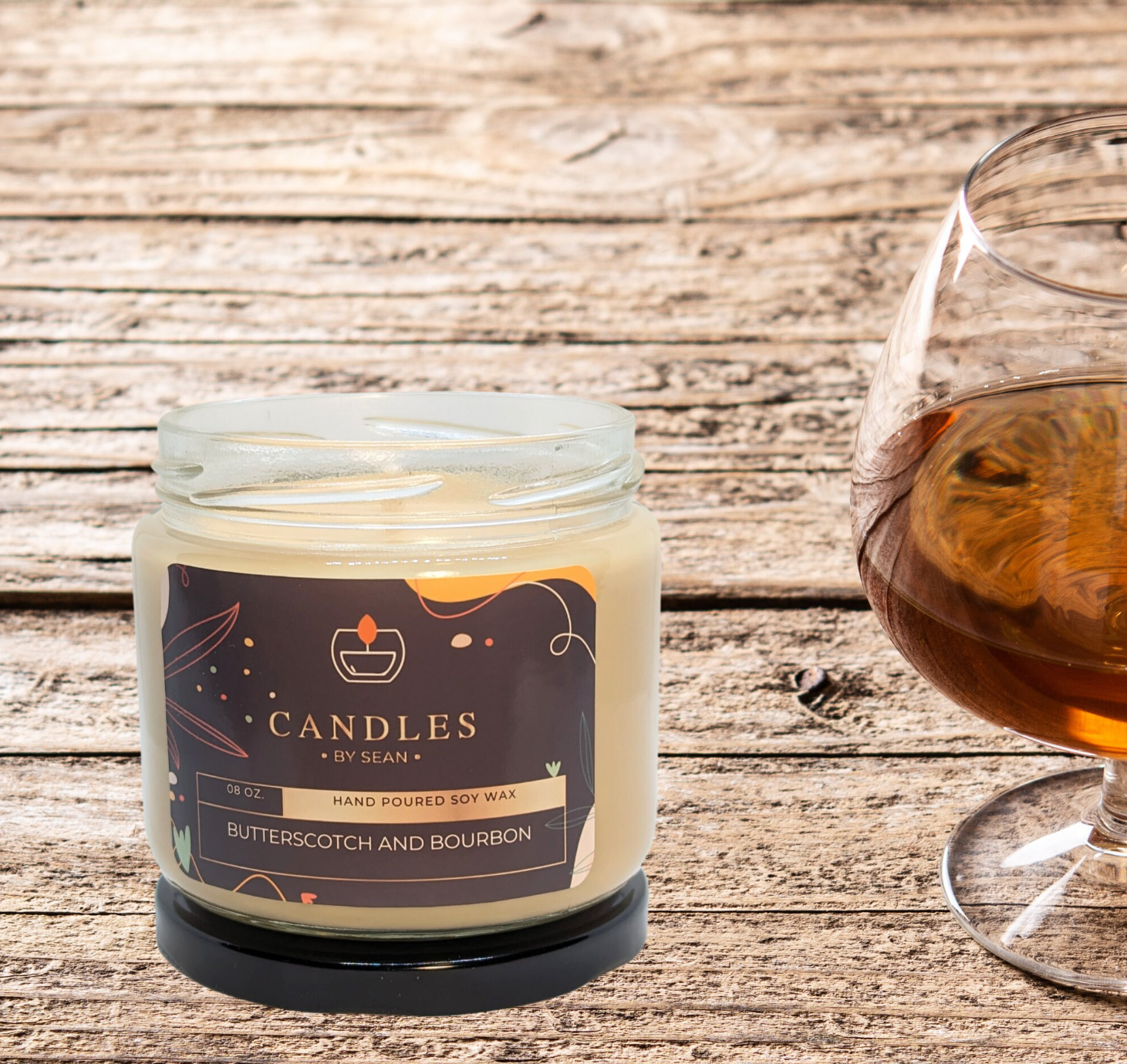 Butterscotch and Bourbon Candle